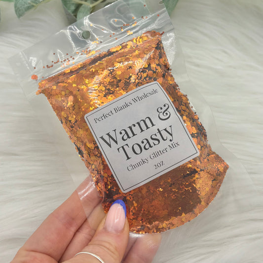Warm & Toasty - Chunky Glitter