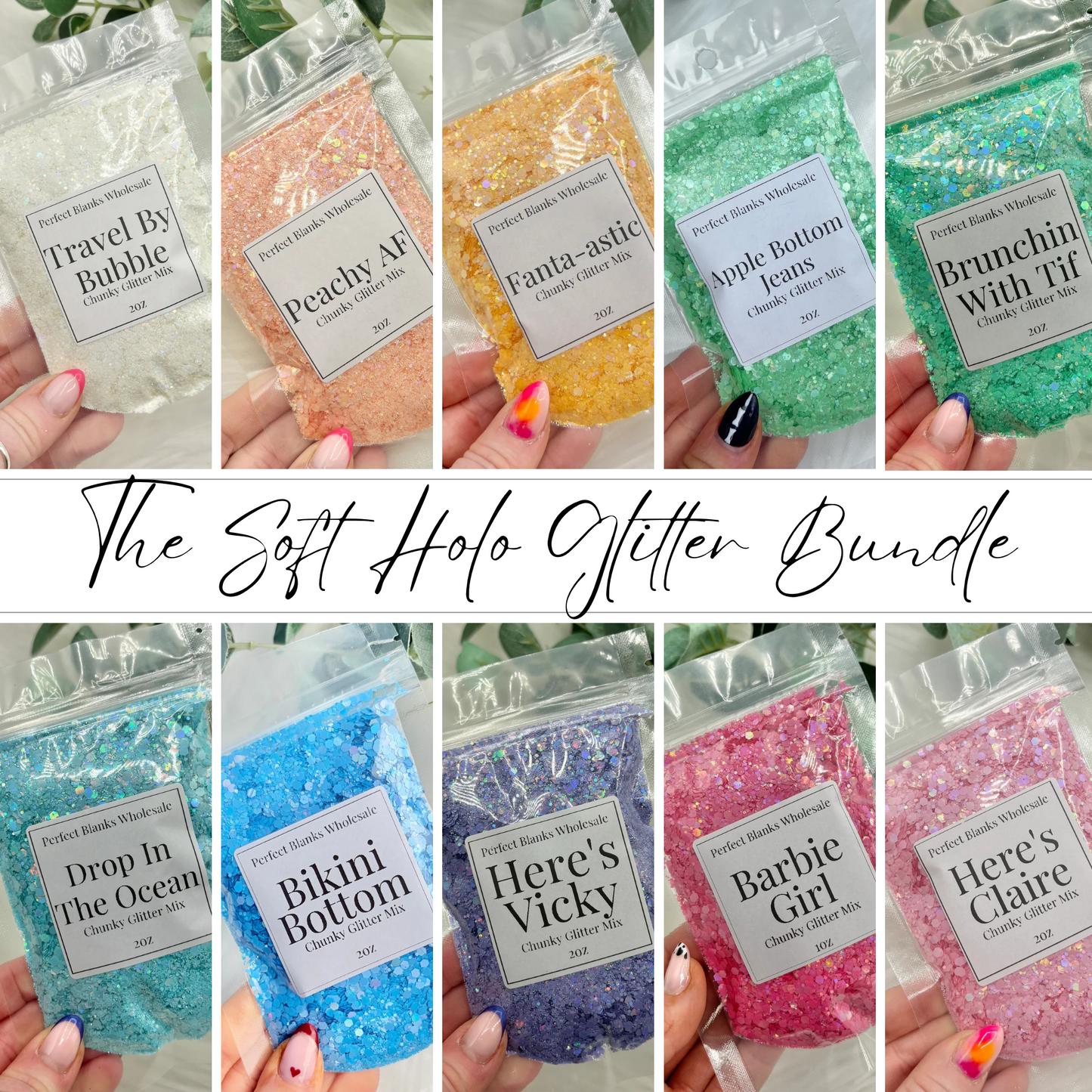 The Soft Holo Glitter Bundle ✨
