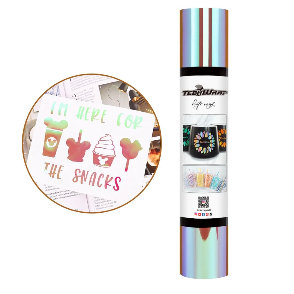 Teckwrap Sunset Pink Opal Adhesive Vinyl - 5ft