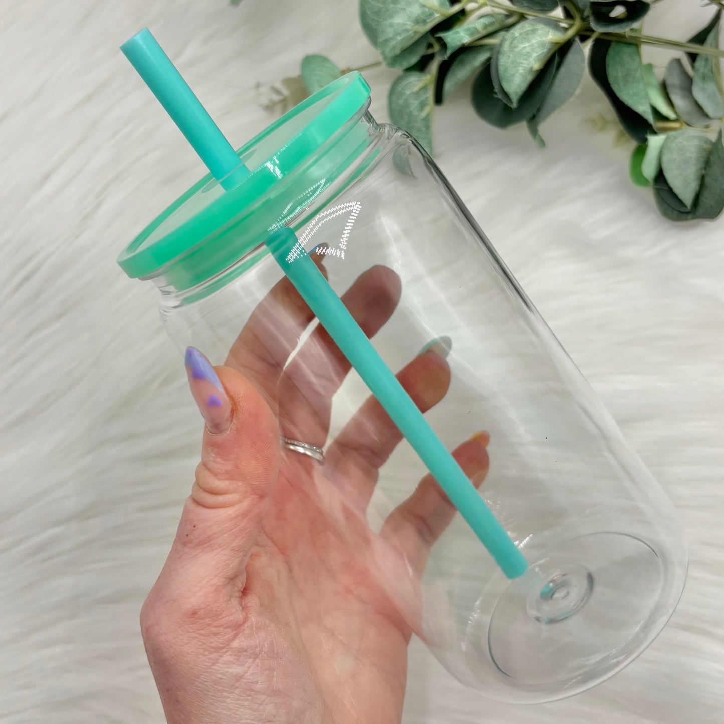 16oz Plastic Libby Can with Coloured Lid
