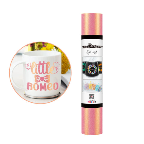 TeckWrap Gold Pink Shimmer Adhesive Vinyl - 5ft