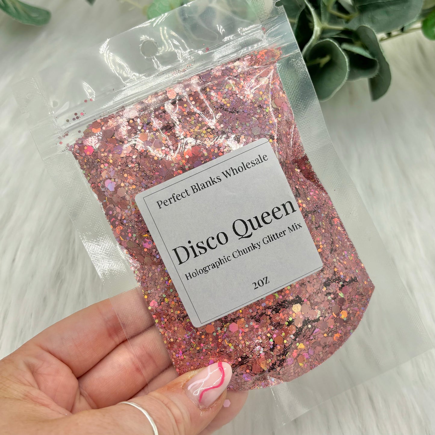 Disco Queen - Holographic Chunky Glitter