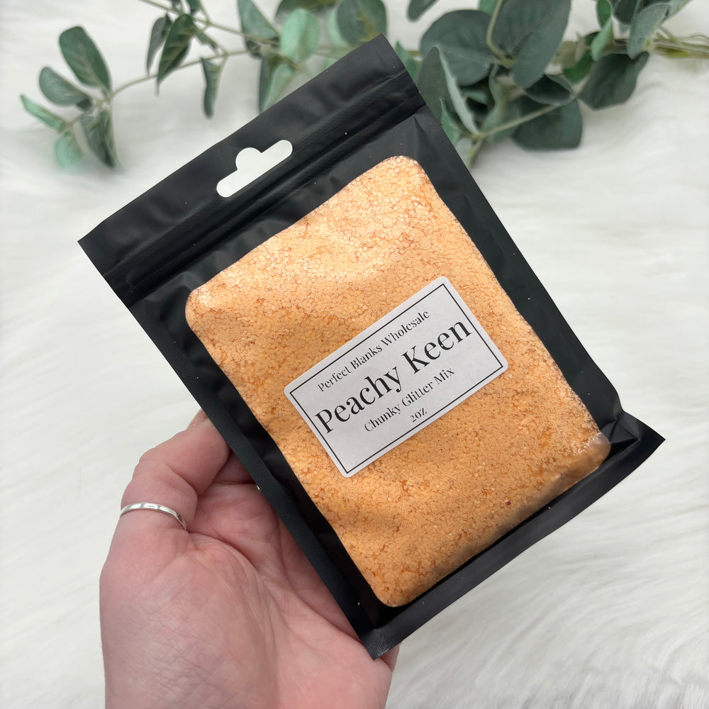 Peachy Keen  - Chunky Glitter Mix