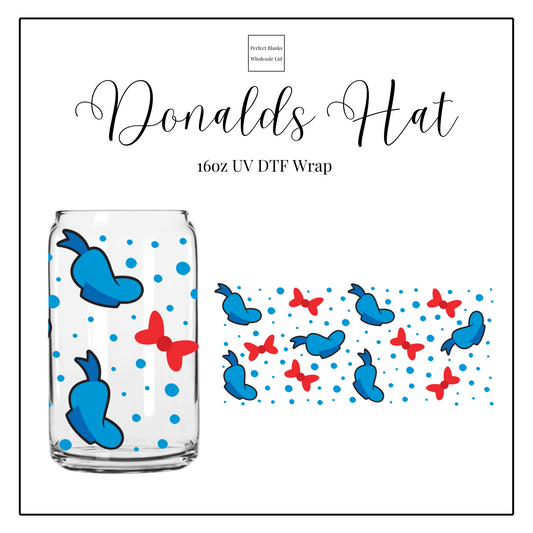 Donald’s Hat 16oz UVDTF