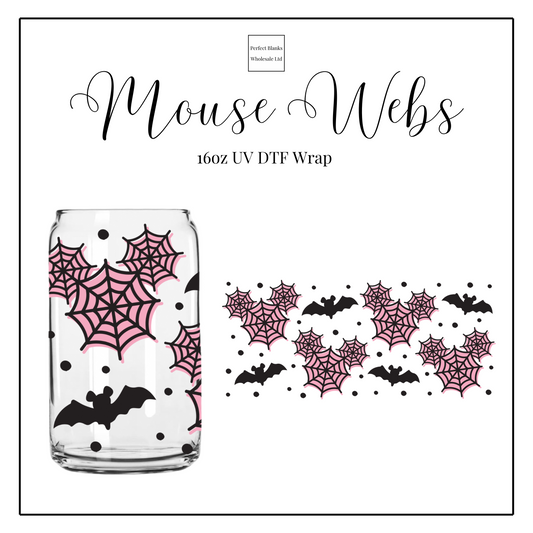 Mousey Webs 16oz UVDTF