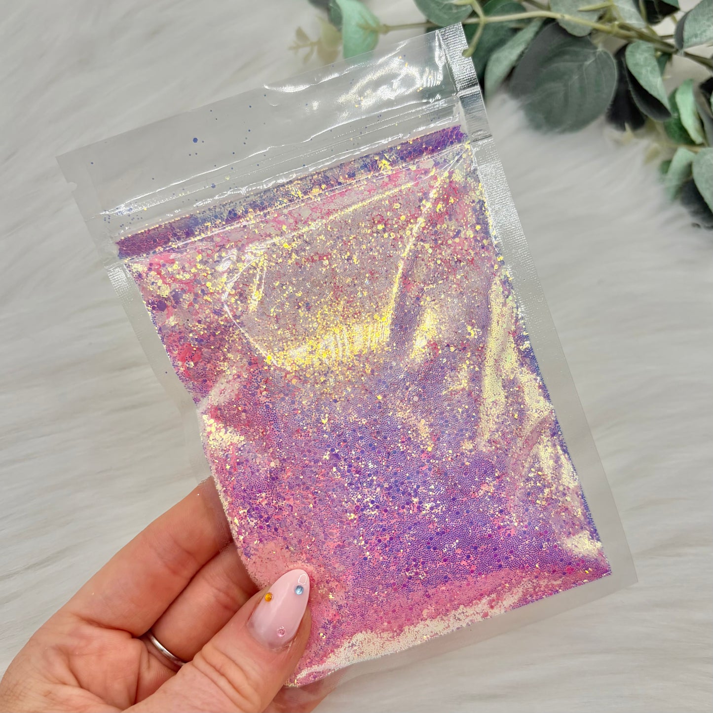 Pinky Up - Chunky Glitter Mix