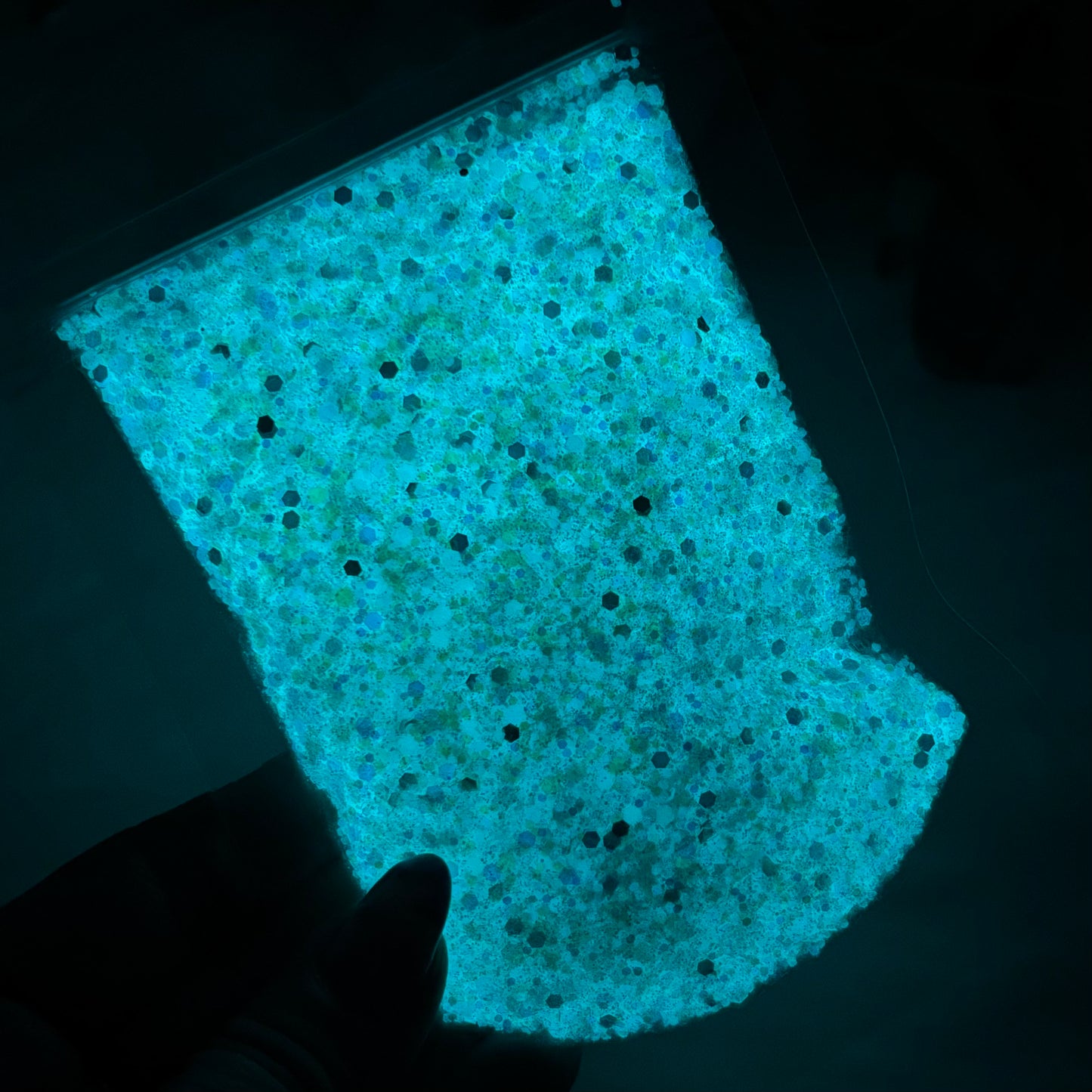 The Glow Never Bothered Me Anyway - Chunky Glow In The Dark Glitter