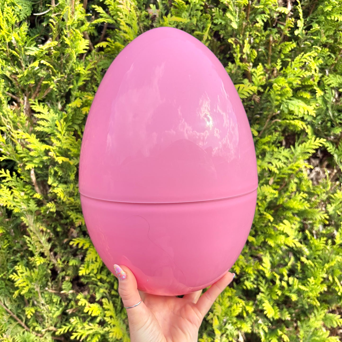 Pink Large Fillable Easter Eggs - 30cm