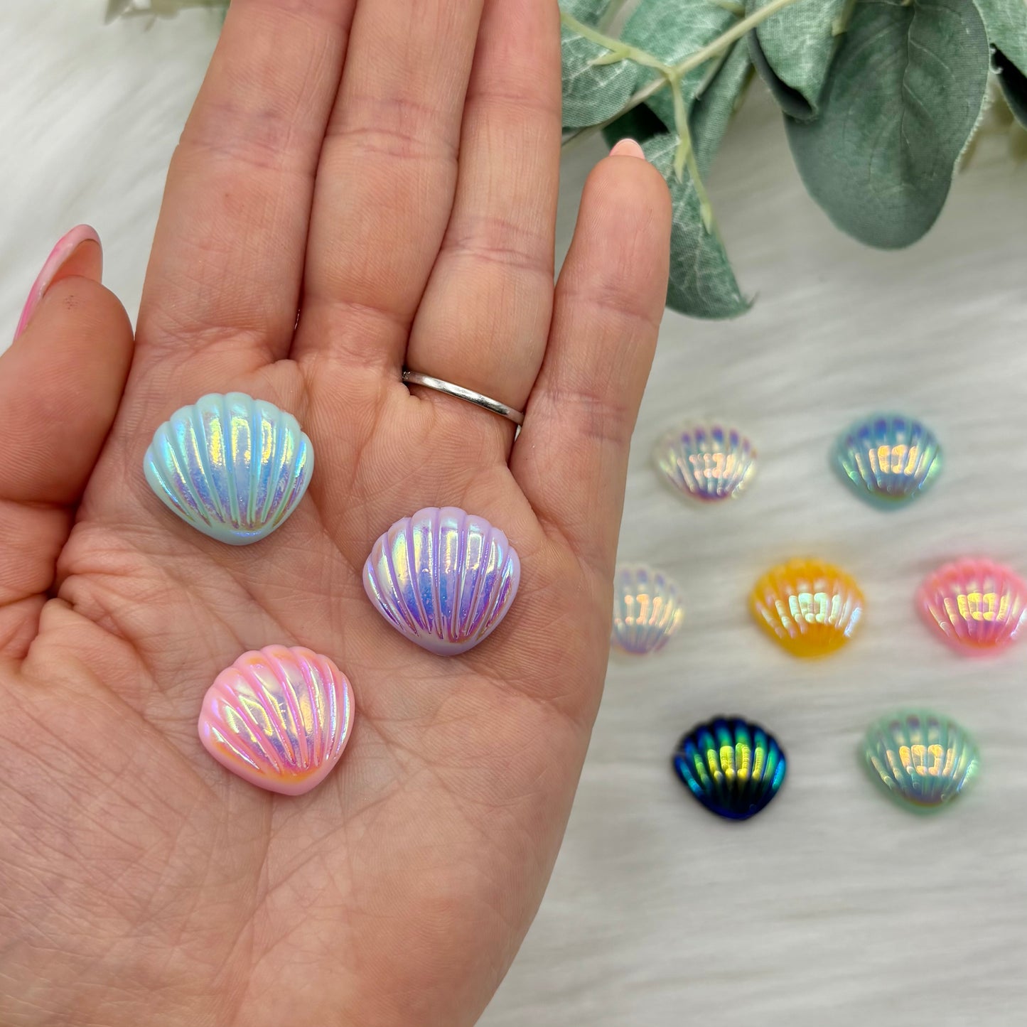 Mini Sea Shells - Pack of 10 Cabochons