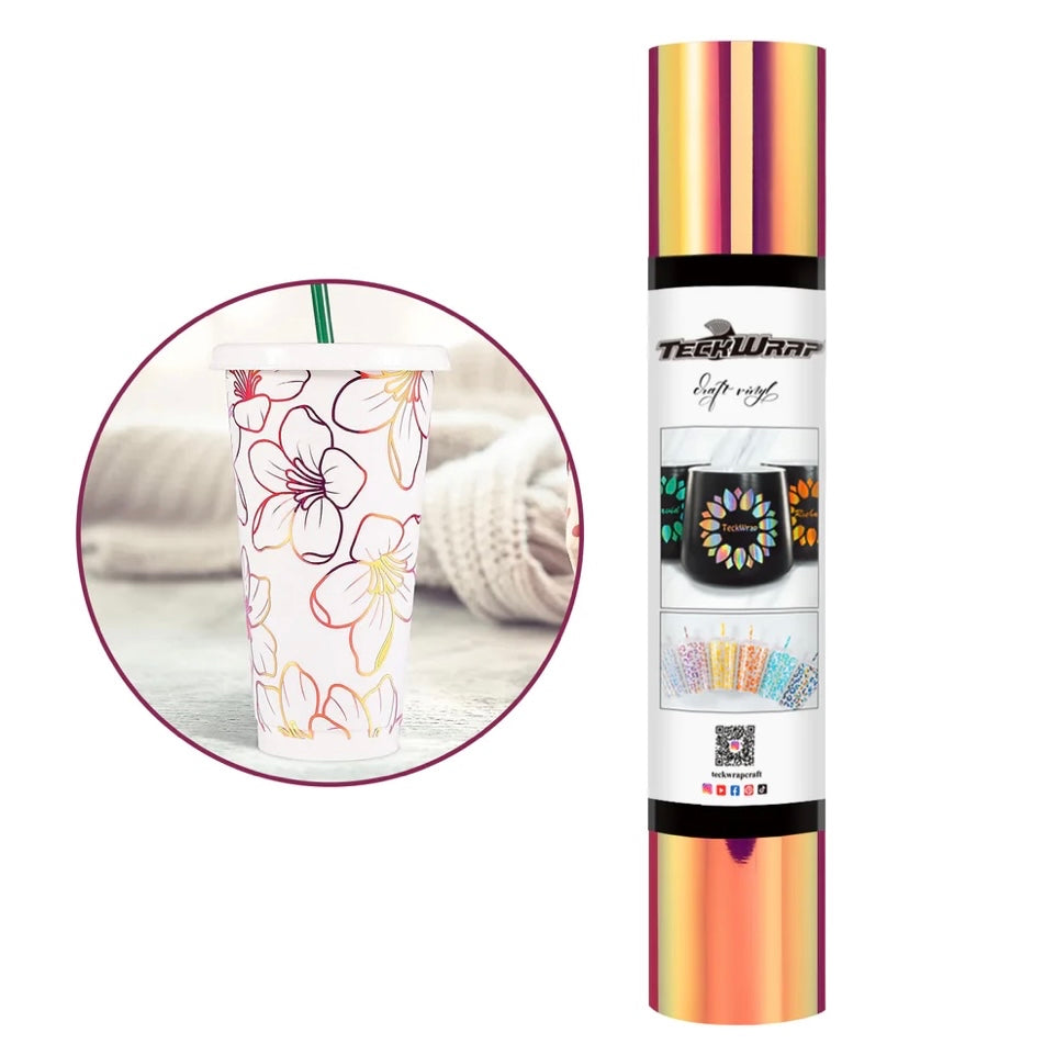 Teckwrap Orchid Purple Opal Adhesive Vinyl - 5ft