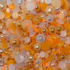 Just Peachy - Pearl and Rhinestone 1oz mix
