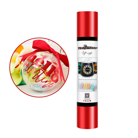 Teckwrap Metallic Satin Crimson Red Chrome Adhesive Vinyl