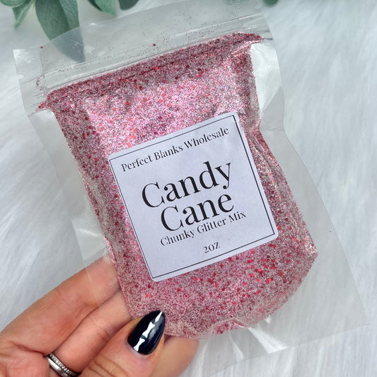 Candy Cane - Glitter Mix