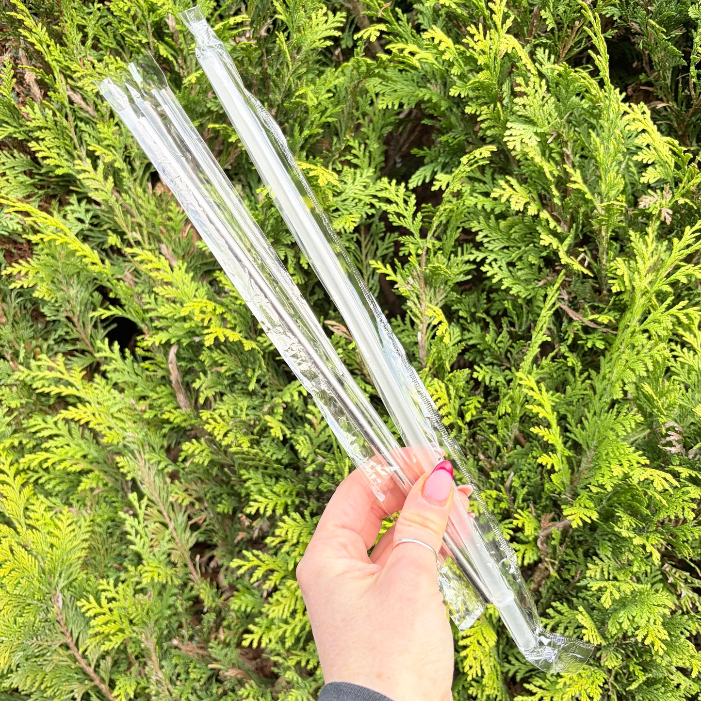 30oz Sublimation Straight Skinny Tumbler - White