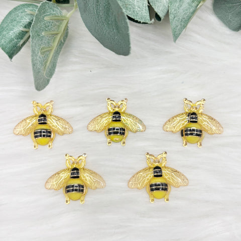 Bumble Bee - 5 Pack of Cabochons