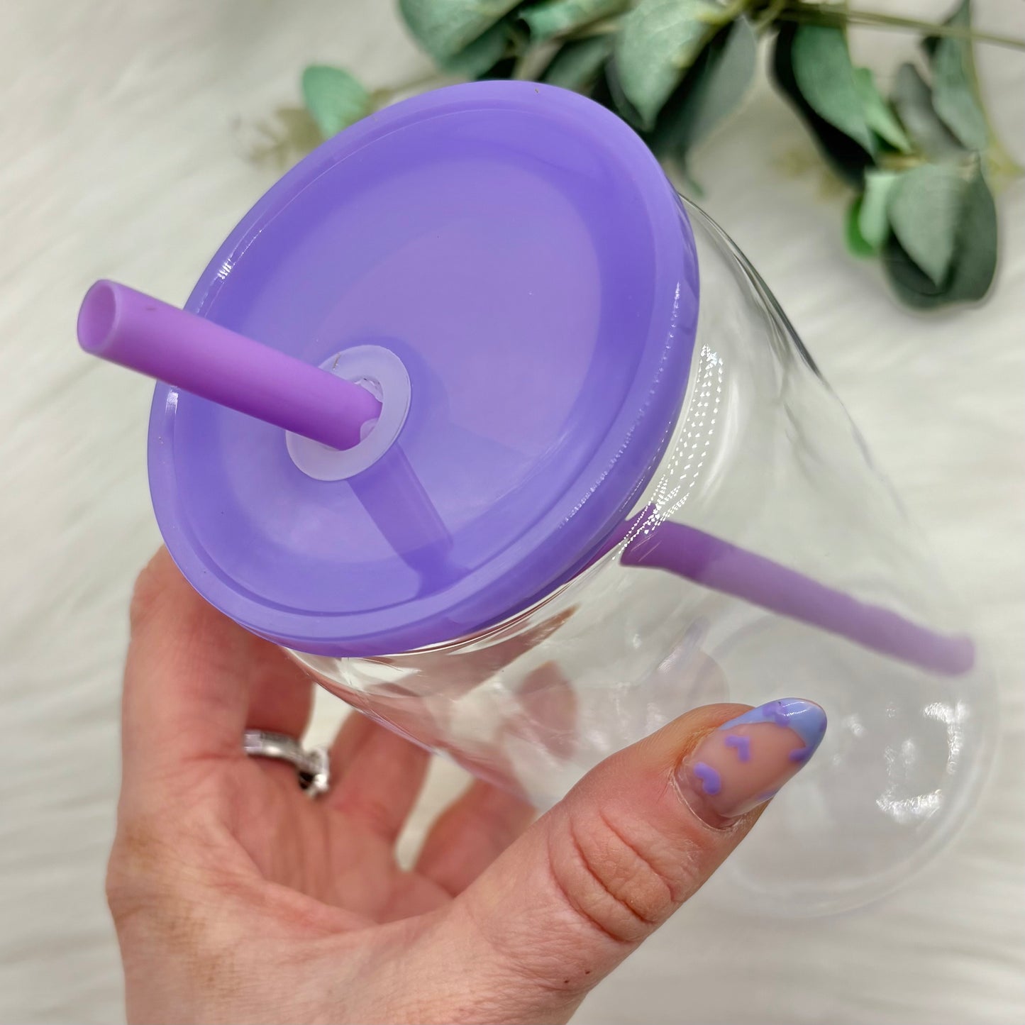 16oz Plastic Libby Can with Coloured Lid