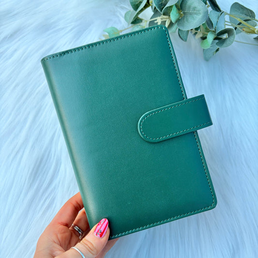 A6 Forest Green Budget Binder / Organiser