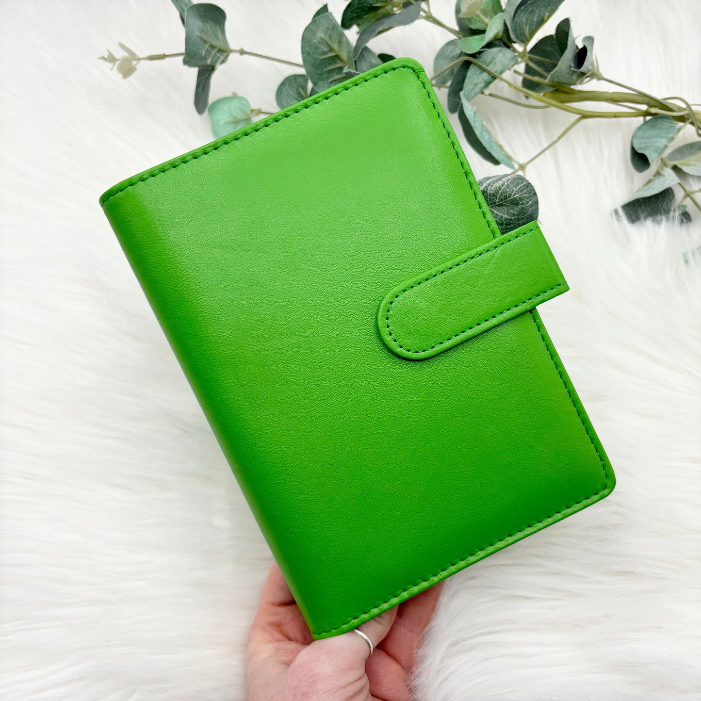 A6 Green Budget Binder / Organiser