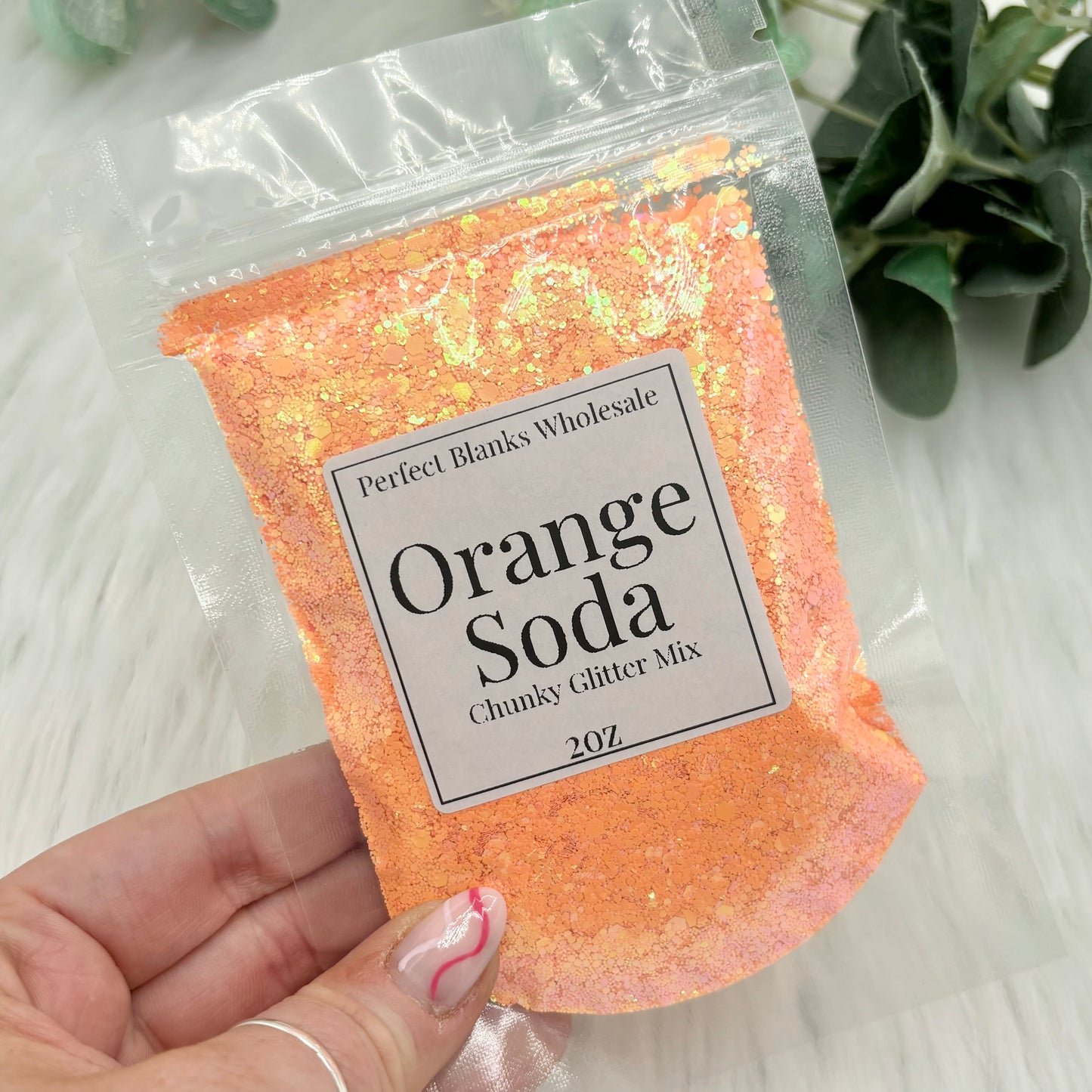 Orange Soda - Chunky Glitter