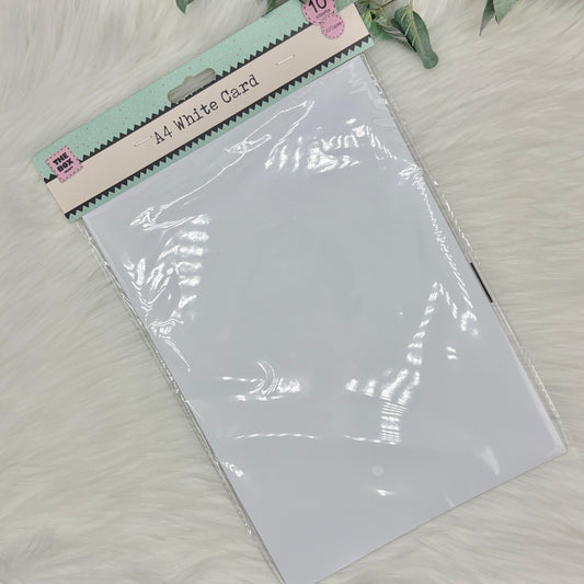 White A4 Cardstock 10 Sheet Pack | 220GSM