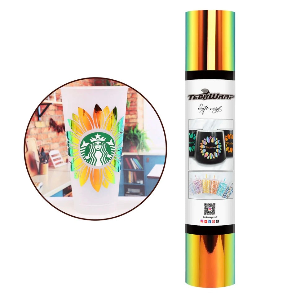 Teckwrap Green Malachite Opal Adhesive Vinyl - 5ft