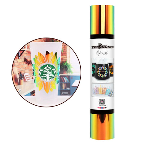 Teckwrap Green Malachite Opal Adhesive Vinyl - 5ft