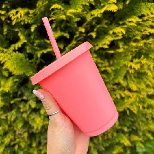 Coral 16oz Coloured Cold Cup