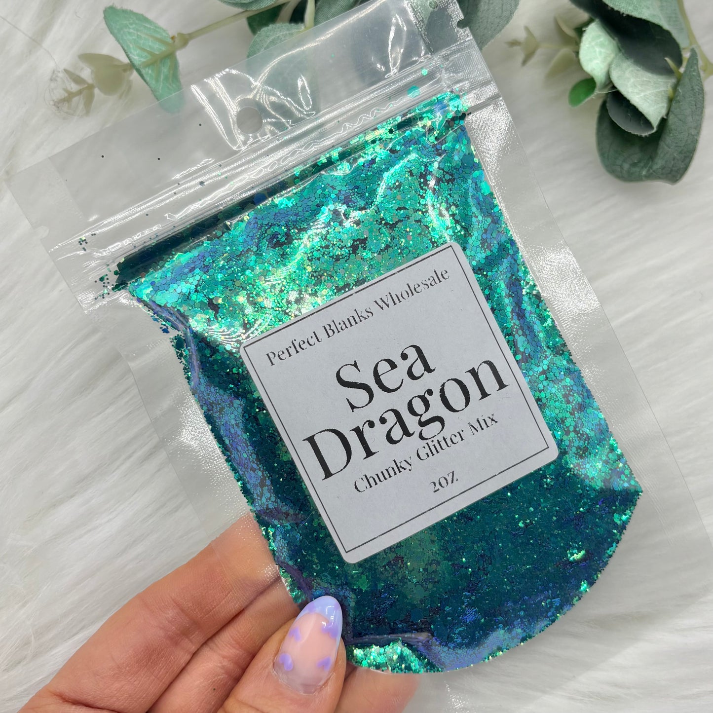 Sea Dragon - Chunky Glitter Mix