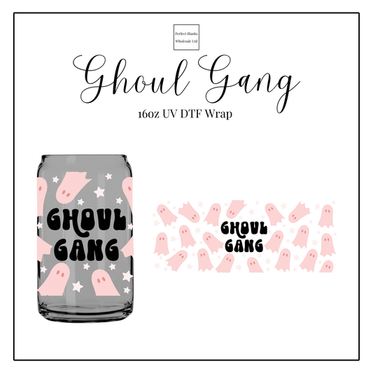 Ghoul Gang 16oz UV DTF