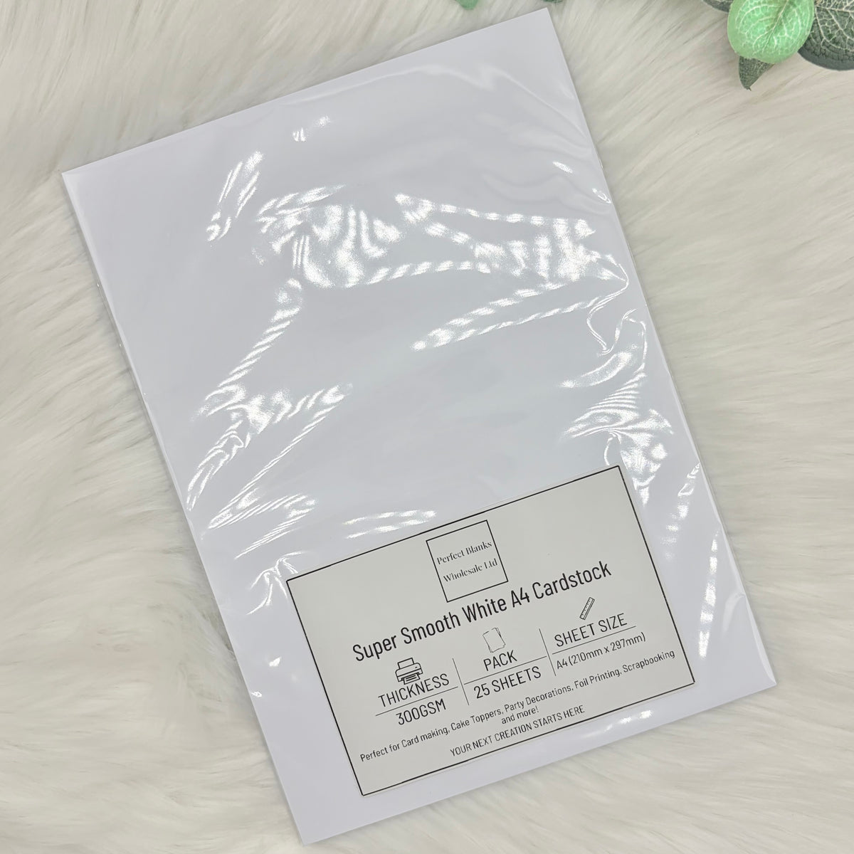Super Smooth A4 White Cardstock | 250GSM - 300GSM - 350GSM