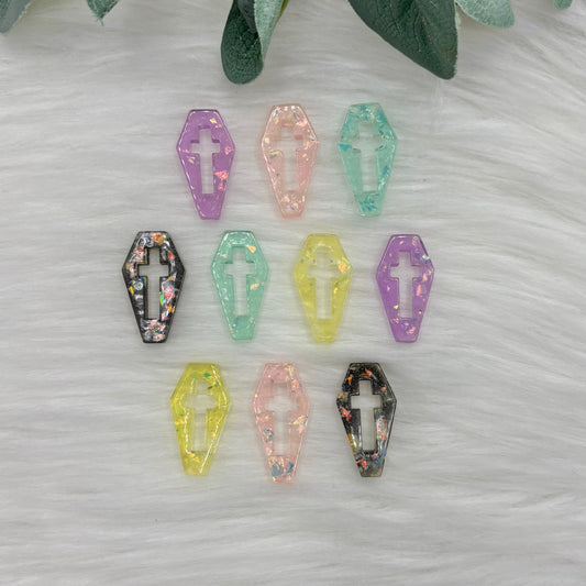 Boujee Coffins - 10 Pack of Cabochons