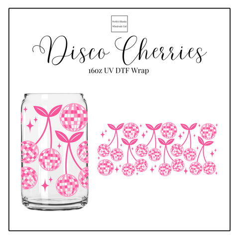 Disco Cherries 16oz UVDTF