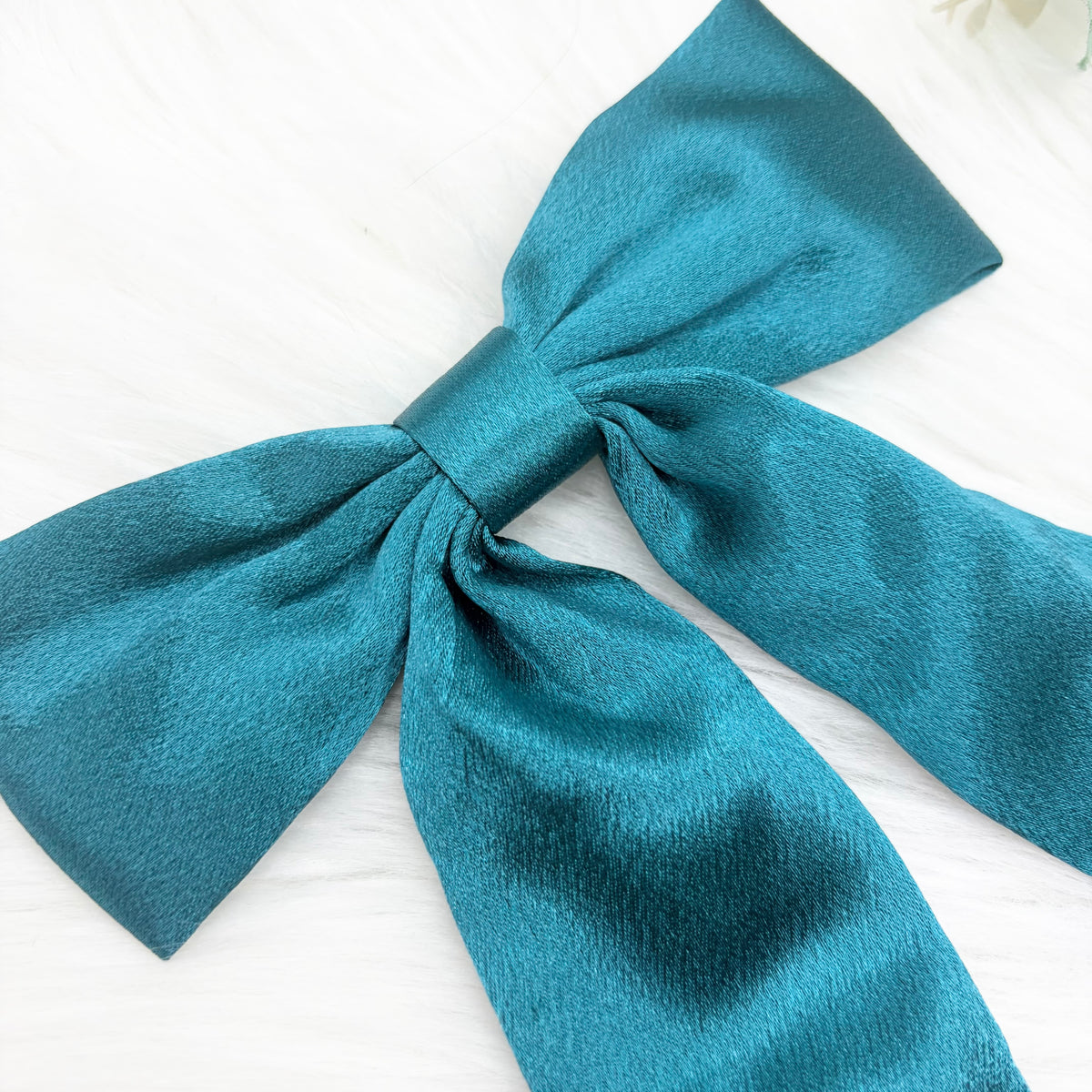 Satin Long Tail Hair Bows