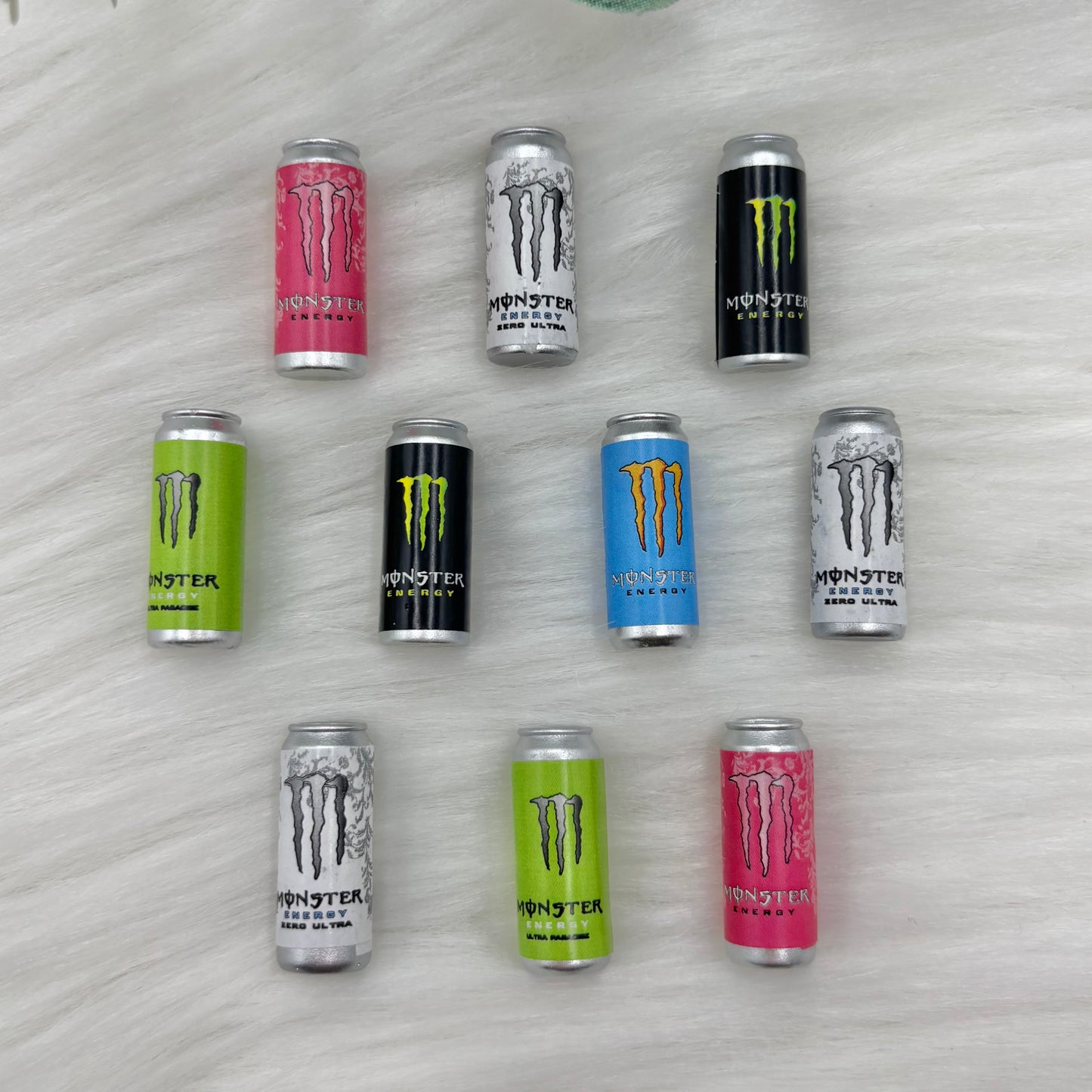Monster Cans - Pack of 10 Cabochons