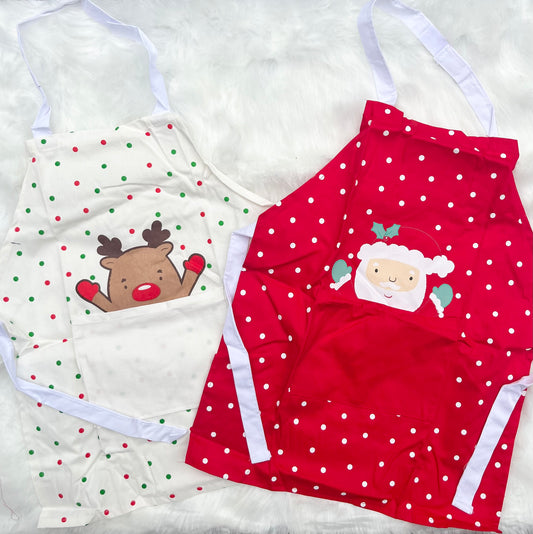 Kids Christmas Apron