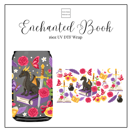 Enchanted Book 16oz UVDTF