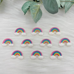 Cloudy Rainbows - 10 Pack of Cabochons