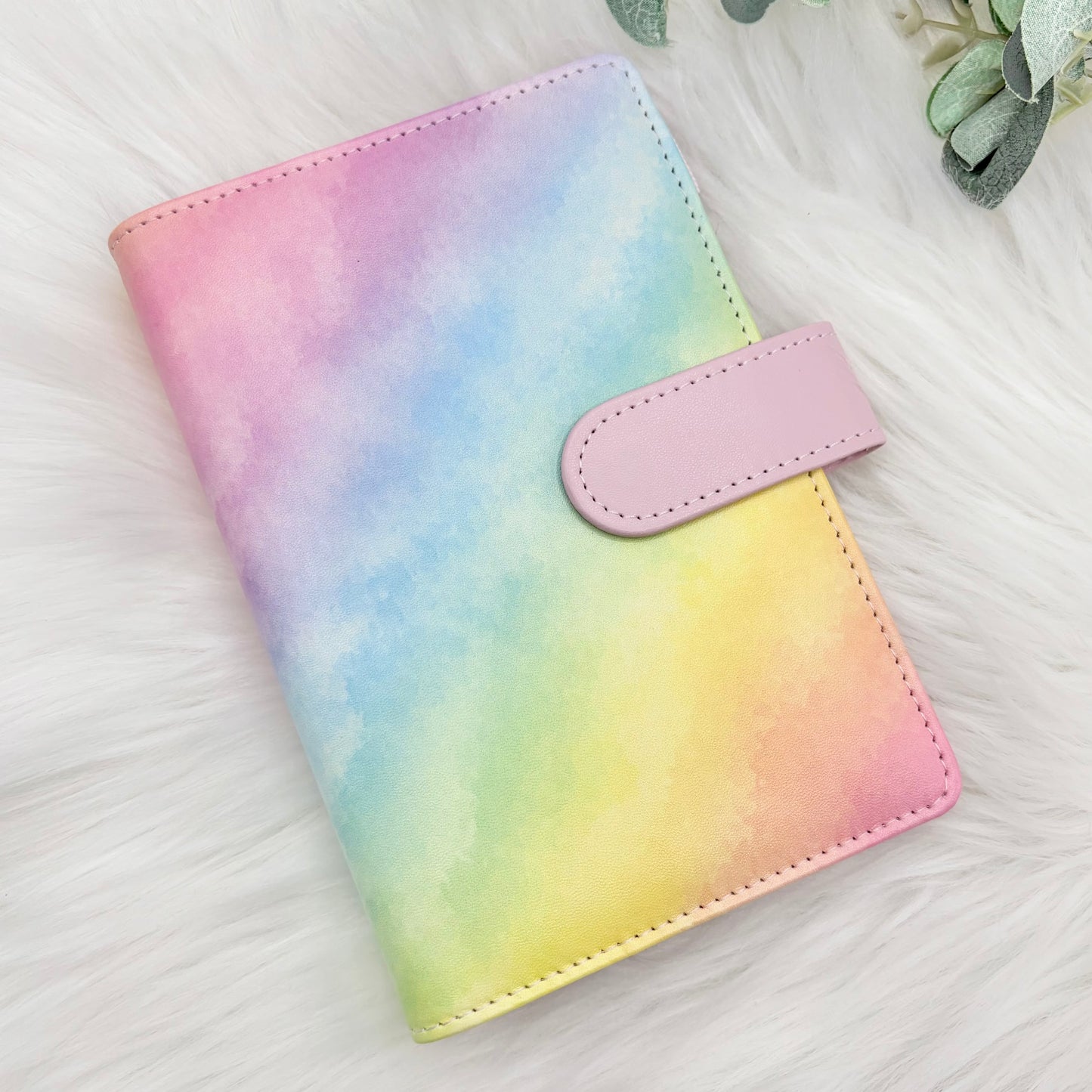 Pastel Rainbow A6 Budget Binder / Organiser