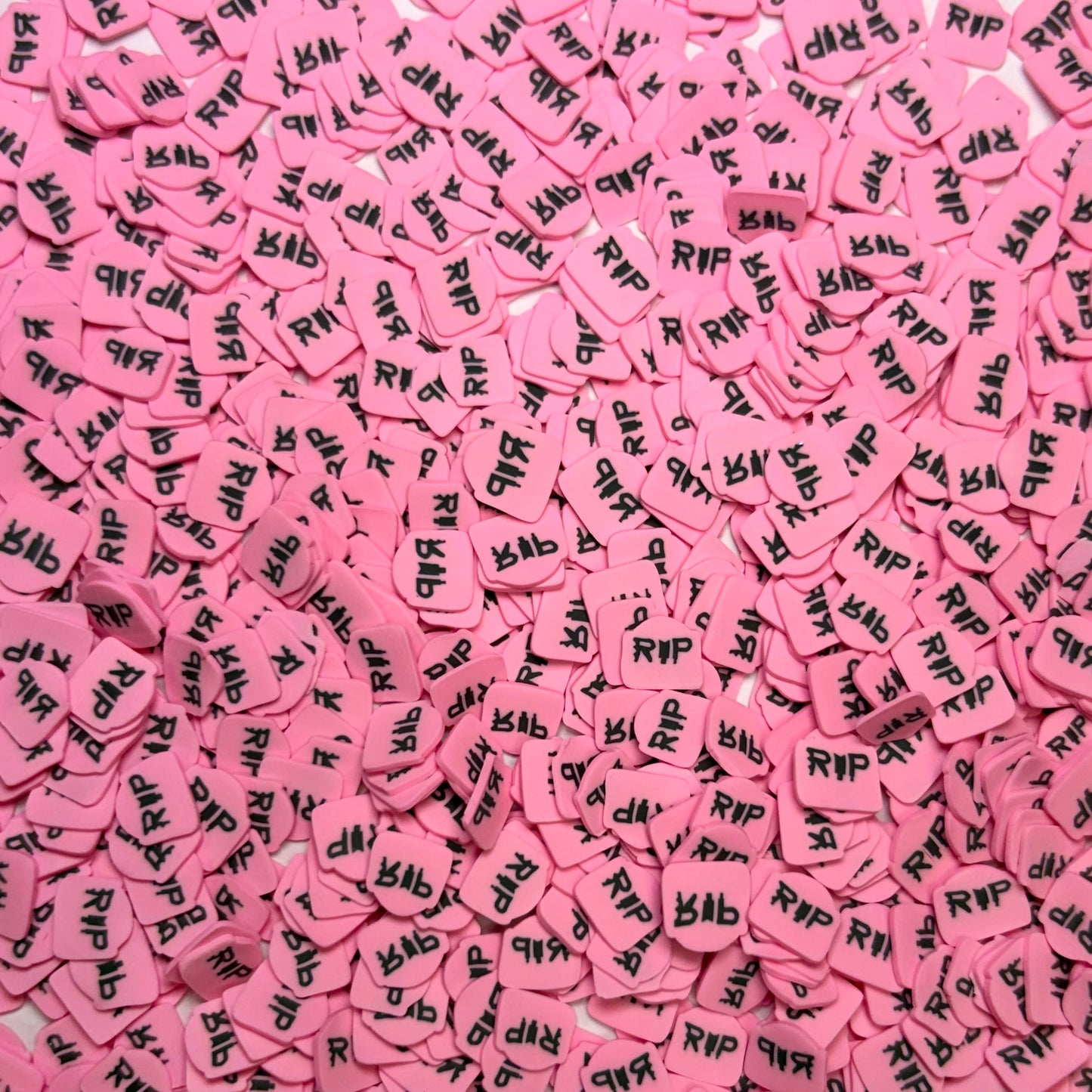 Here lies - Polymer Clay Slices 1oz