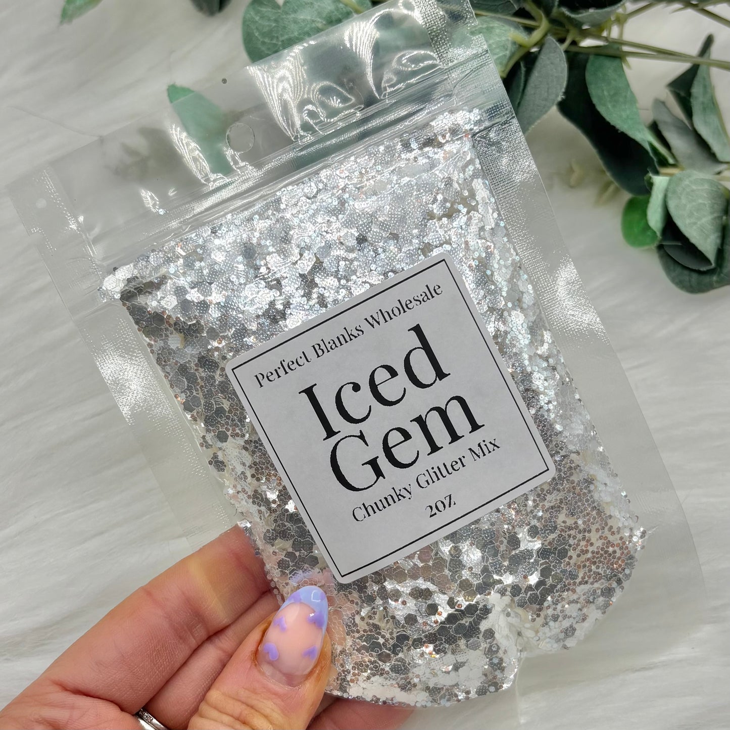Iced Gem - Chunky Glitter