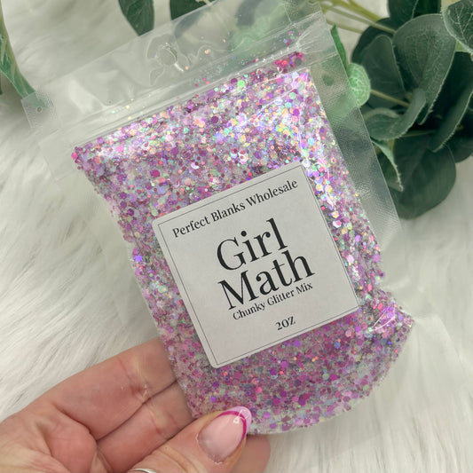 Girl Math - Chunky Glitter Mix
