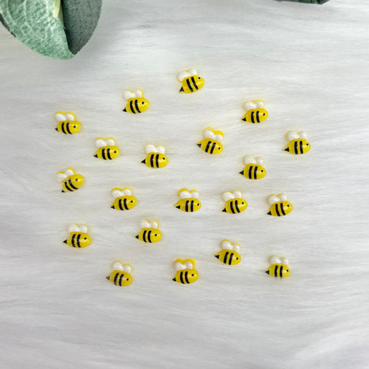 Mini Bumble Bee Cuties - Pack of 20 Cabochons