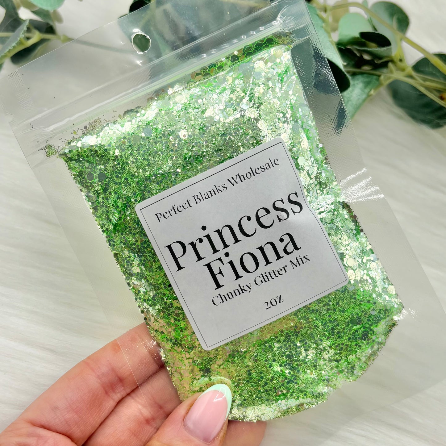 Princess Fiona - Chunky Glitter Mix