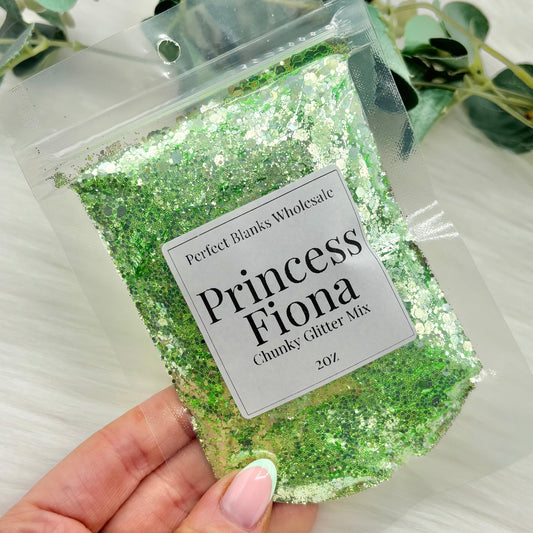 Princess Fiona - Chunky Glitter Mix