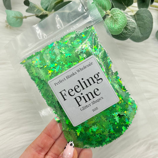 Feeling Pine - Glitter Shapes