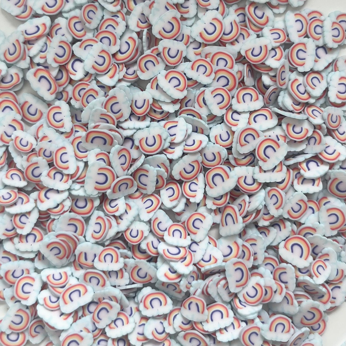 Chasing Rainbows - Polymer Clay Slices