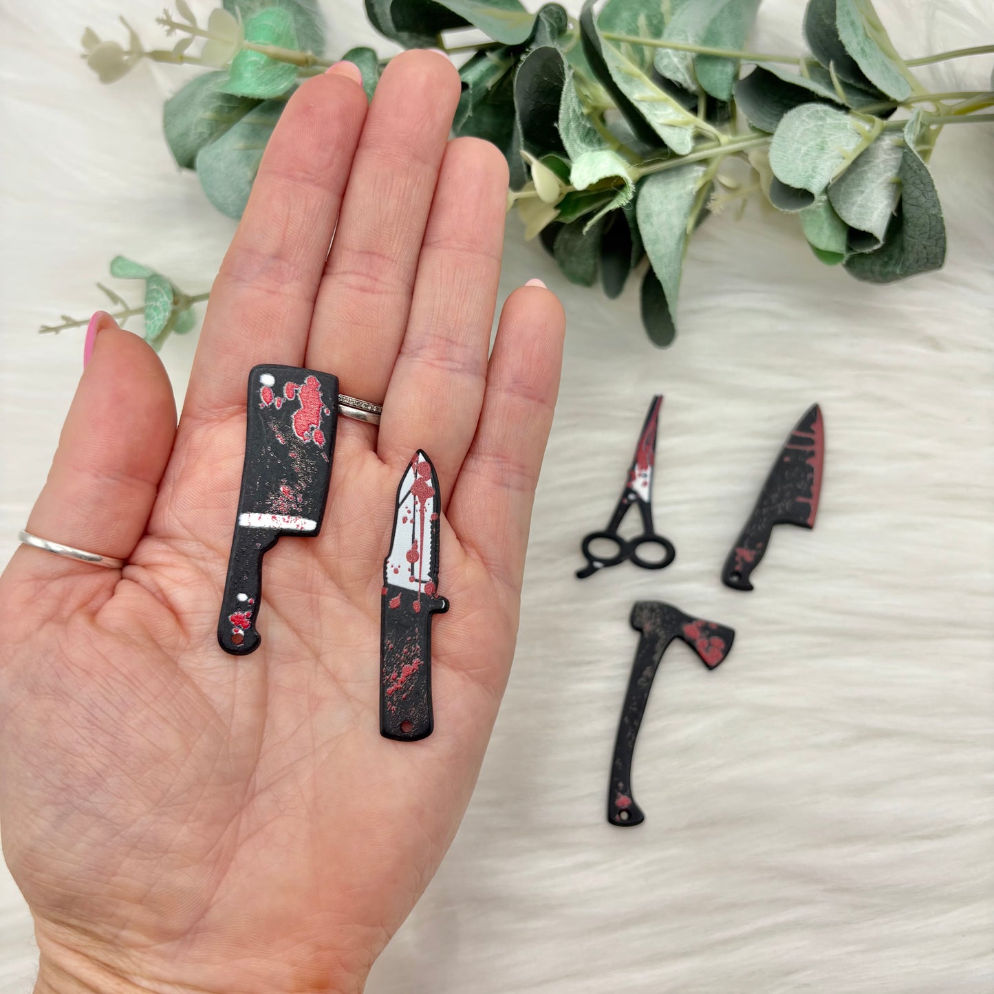 Murder Weapon - 5 Pack of Cabochons