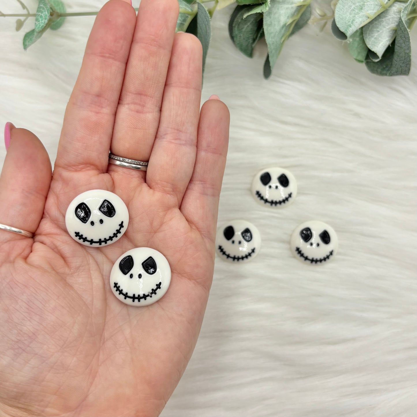 Halloween Jack - 5 Pack of Cabochons