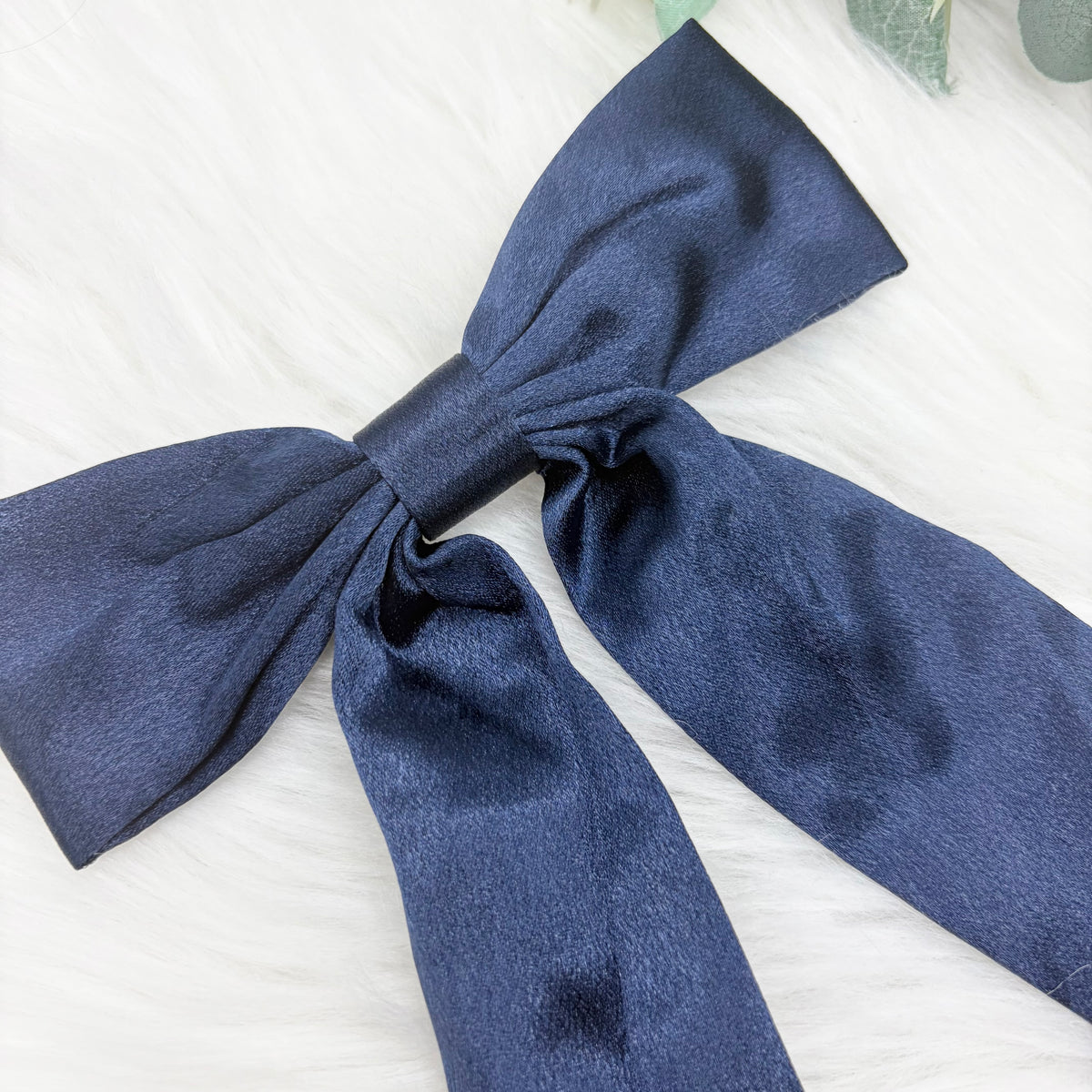 Satin Long Tail Hair Bows