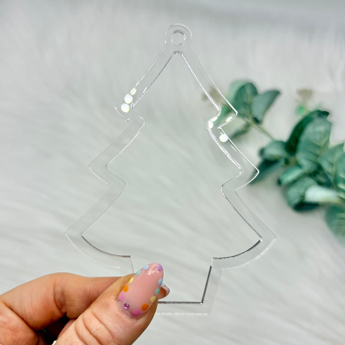 Christmas Tree Acrylic Snowglobe Christmas Decoration